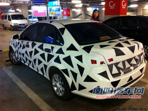 前脸造型小修改 别克新款凯越谍照曝光