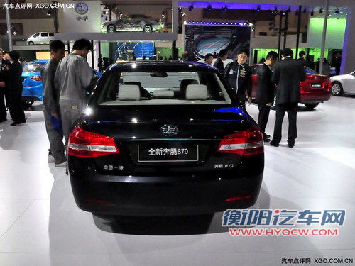 增加1.8L车型 改款奔腾B70有望6月上市