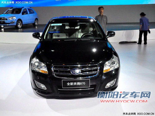 增加1.8L车型 改款奔腾B70有望6月上市
