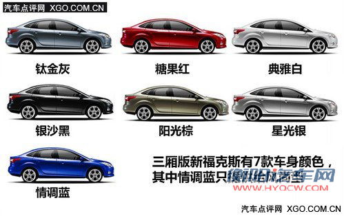 推荐风尚型/豪华运动型 福克斯购买推荐