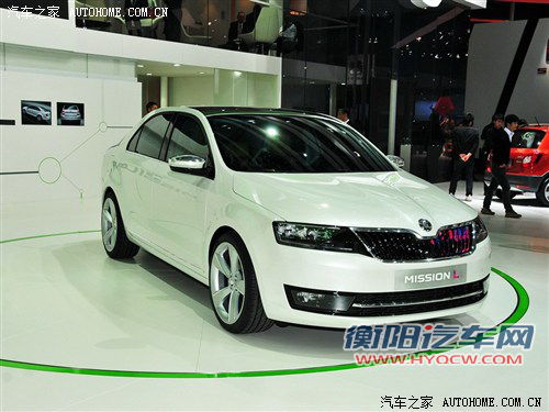 2013年国产上市 斯柯达Rapid新谍照曝光
