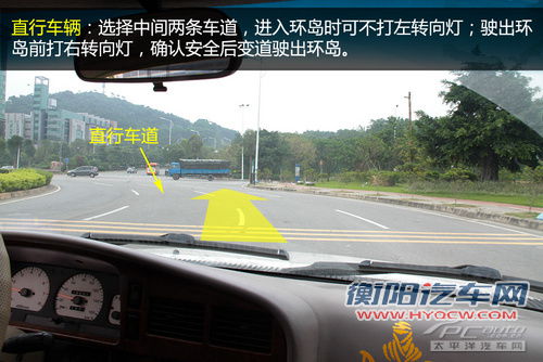 顾己及人要打灯 在环岛如何使用转向灯