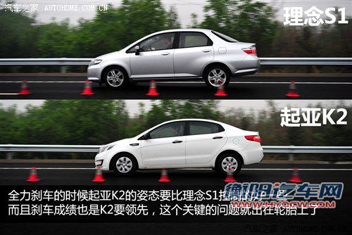 光有理念还不够 理念S1动态对比起亚K2