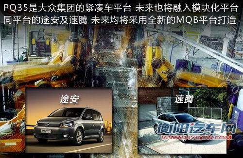 全新大众途安外形大改 车身将加长