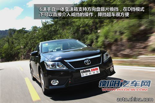 良心品质 体验凯美瑞骏瑞2.5S导航版