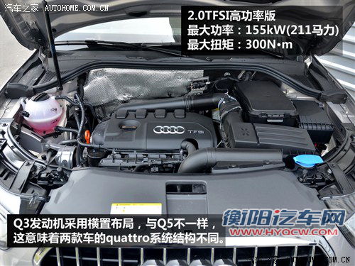 没有对手也痛苦 静态体验2012款奥迪Q3