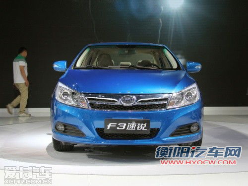 或售10万元起 比亚迪F3速锐8月份上市