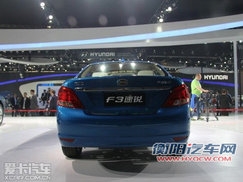 或售10万元起 比亚迪F3速锐8月份上市