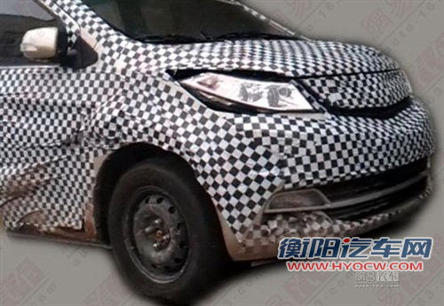 长安VOSS量产版谍照曝光 有望明年上市