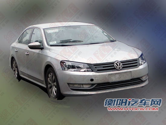 或配1.4T+7DSG 帕萨特蓝驱版谍照曝光