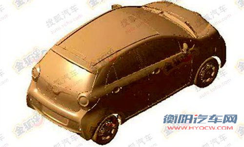 造型设计可爱 疑似华晨微型轿车首曝 汽车之家