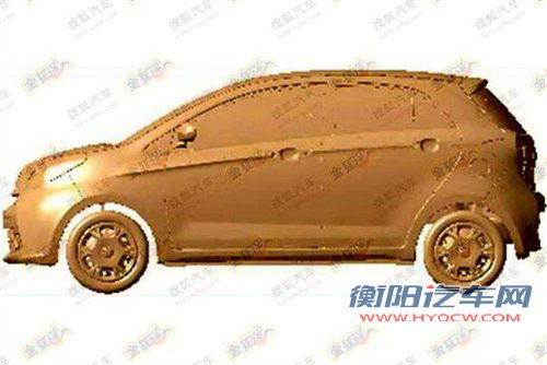 造型设计可爱 疑似华晨微型轿车首曝 汽车之家