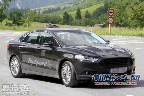 预计明年国产 曝福特新一代蒙迪欧路试
