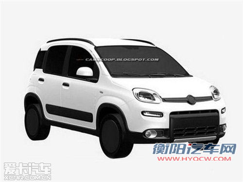 曝申报图 菲亚特Panda四驱巴黎车展亮相