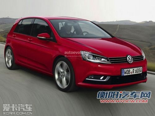 明年将国产 最新高尔夫7效果图正式曝光