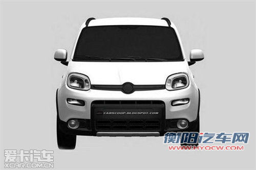 曝申报图 菲亚特Panda四驱巴黎车展亮相