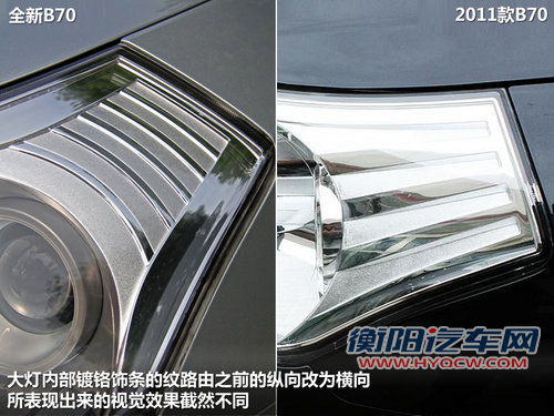 排量降低设计小改 奔腾全新B70静态解析