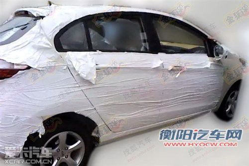 S32或命名E2 曝奇瑞旗云2换代车型谍照