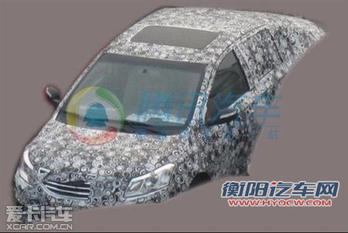 或命名奇瑞E3 代号A19奇瑞新车谍照曝光