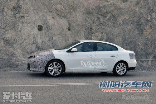 或今年年底发布 雷诺新款风朗谍照曝光