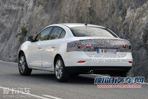 或今年年底发布 雷诺新款风朗谍照曝光