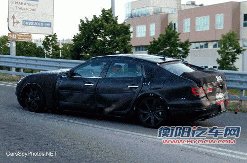 尾灯设计首现 曝玛莎拉蒂全新总裁谍照