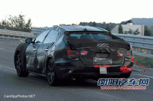 尾灯设计首现 曝玛莎拉蒂全新总裁谍照