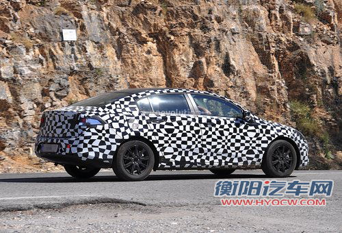 奇瑞观致C11谍照曝光 搭1.6T引擎双离合