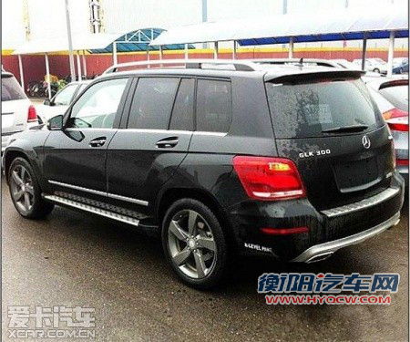与海外相同 国产奔驰GLK无伪谍照曝光