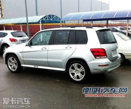 与海外相同 国产奔驰GLK无伪谍照曝光