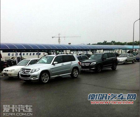 与海外相同 国产奔驰GLK无伪谍照曝光