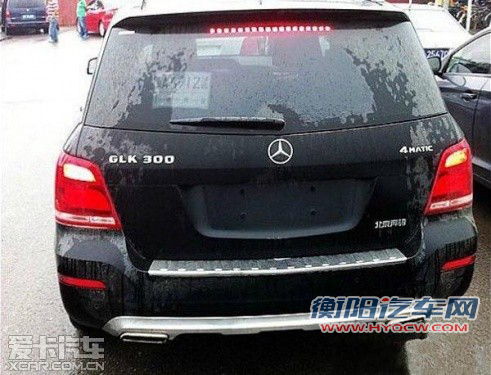 与海外相同 国产奔驰GLK无伪谍照曝光