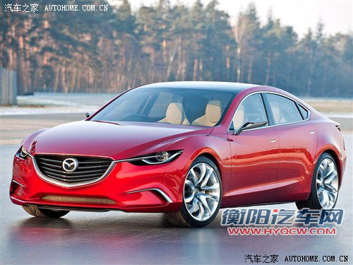 巴黎车展首发 新一代马自达6预告图发布