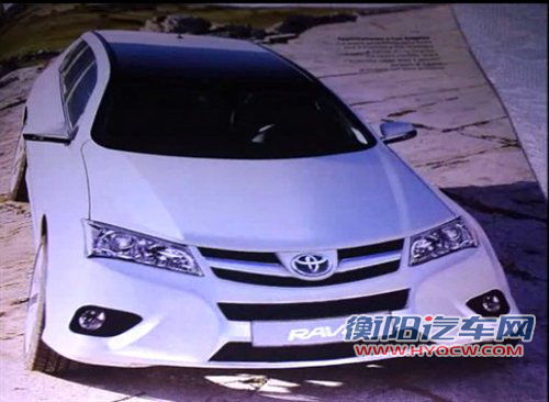 有望年内发布 丰田换代RAV4效果图曝光
