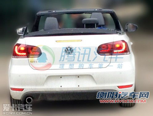年内引入 高尔夫GTI敞篷版国内谍照曝光