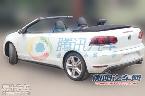 年内引入 高尔夫GTI敞篷版国内谍照曝光
