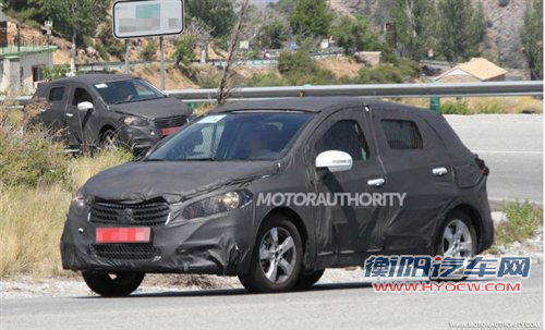 外观小幅改变 新款铃木sx4路试谍照曝光 汽车之家