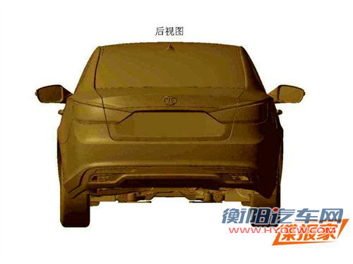 将开始量产 北汽C60F专利申报图曝光 汽车之家