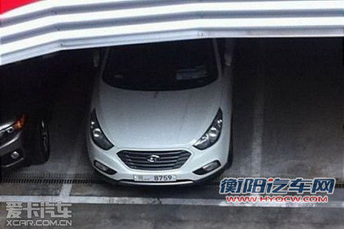 有望年内亮相 改款现代ix35谍照曝光