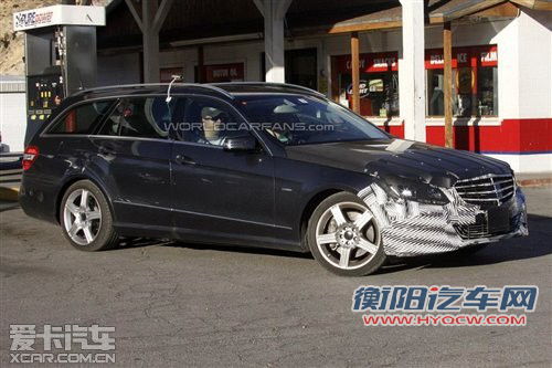 或明年初上市 改款奔驰E级旅行版谍照