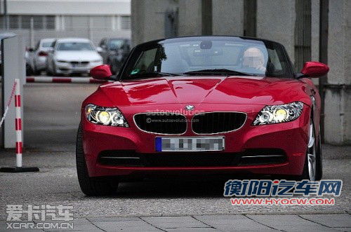细节有改变 改款宝马Z4最新测试照曝光