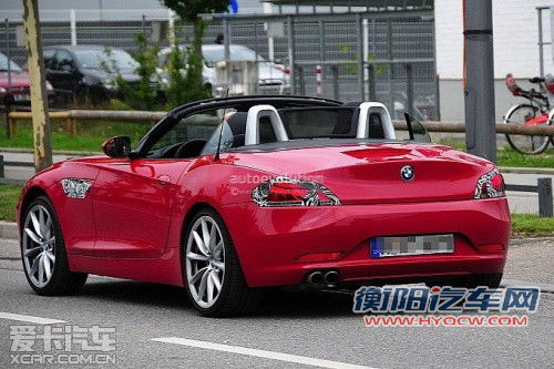 细节有改变 改款宝马Z4最新测试照曝光