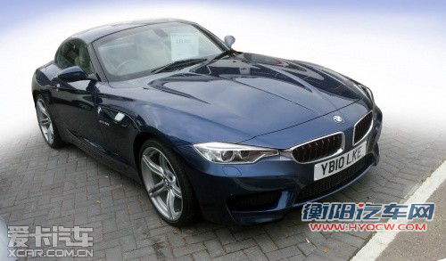 细节有改变 改款宝马Z4最新测试照曝光