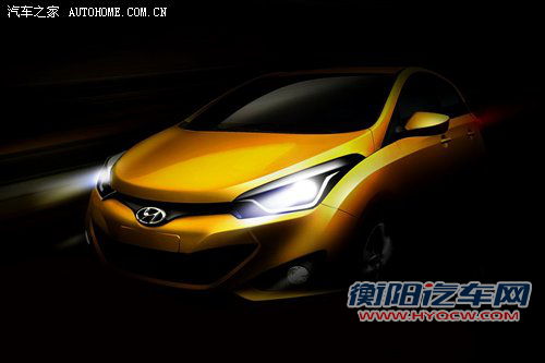 将9月在巴西量产 现代HB20预告图发布