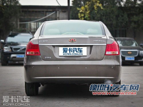 全新动力系统 2013款帝豪EC8八月将上市