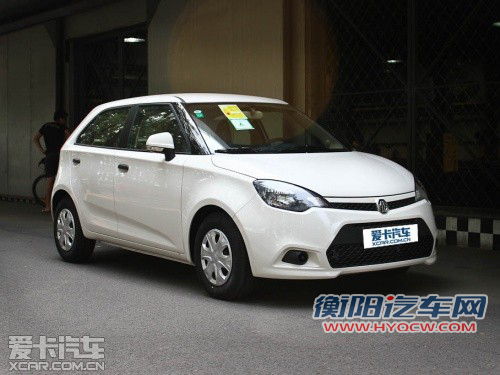 前脸变动/或明年初上 曝2013款MG3谍照