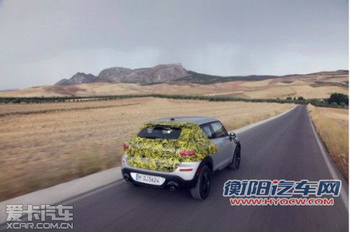 巴黎车展亮相 MINI PACEMAN新官图曝光