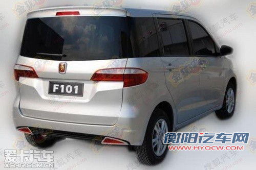 或配1.3L发动机 长安F101清晰谍照曝光