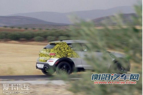 巴黎车展亮相 MINI PACEMAN新官图曝光