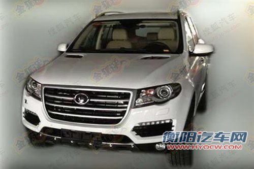 2013年上市 长城哈弗H7测试车谍照曝光 汽车之家